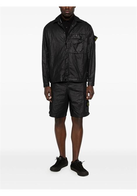 pantaloncini L10001 uomo neri STONE ISLAND | L1S15 L100001 S0069V0029